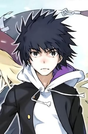 This is the Avatar Image for the Touma Kamijou (Toaru Series) AI Voice and Text to Speech Generator